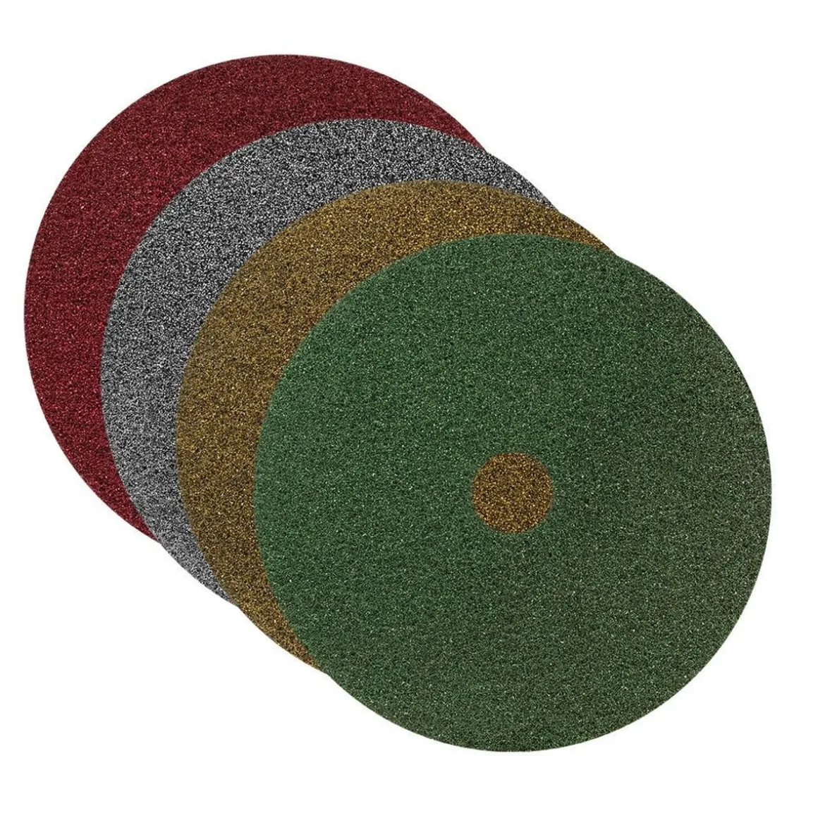 Black Diamond Concrete & Natural Stone Floor Prep Pads Started Pack (17" or 20" Round) - Case of 4