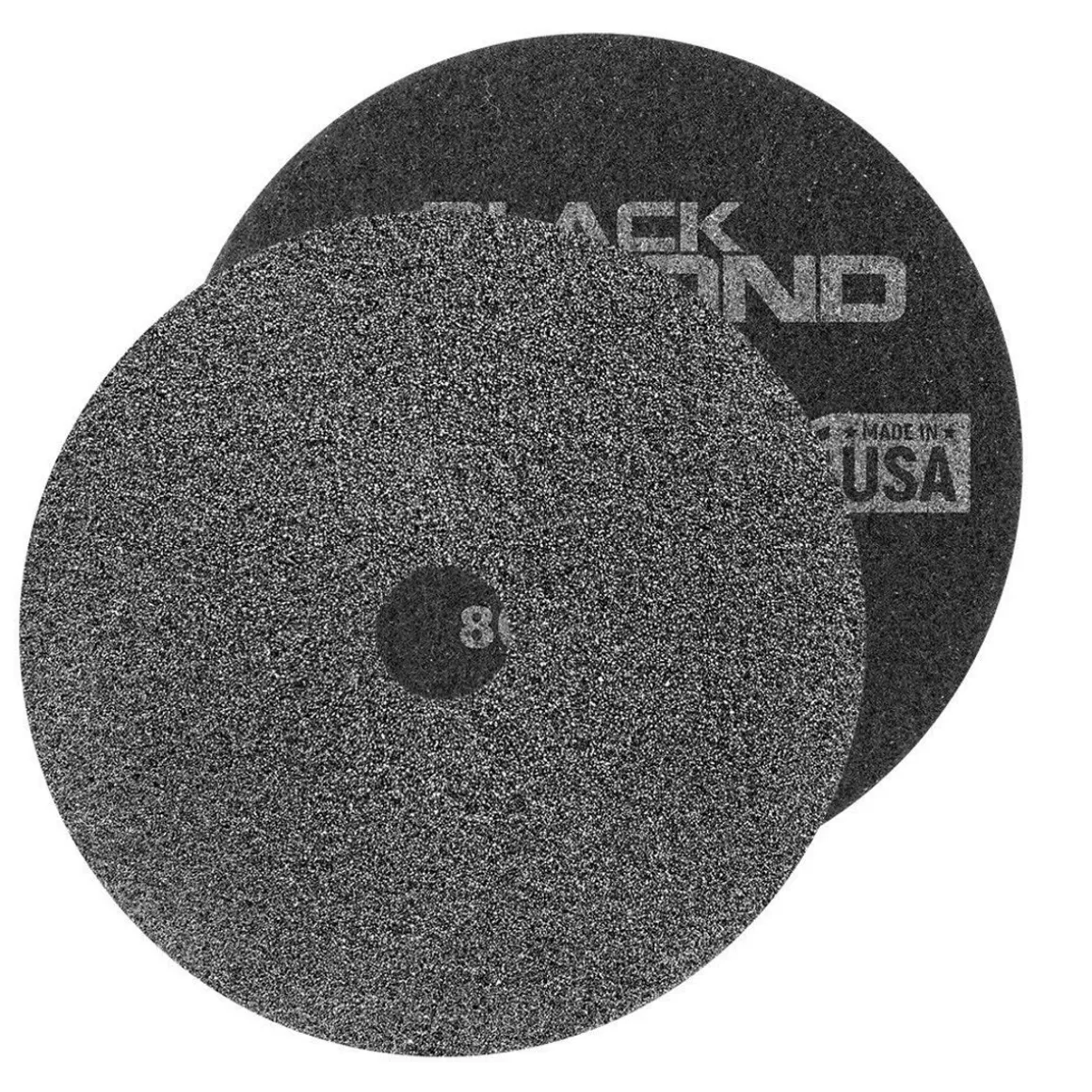 Black Diamond 800 Grit White Concrete & Natural Stone Floor Prep Pads (12" - 28" Round) - Case of 2