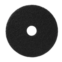 18" Black Floor Stripping Pads - Case of 5