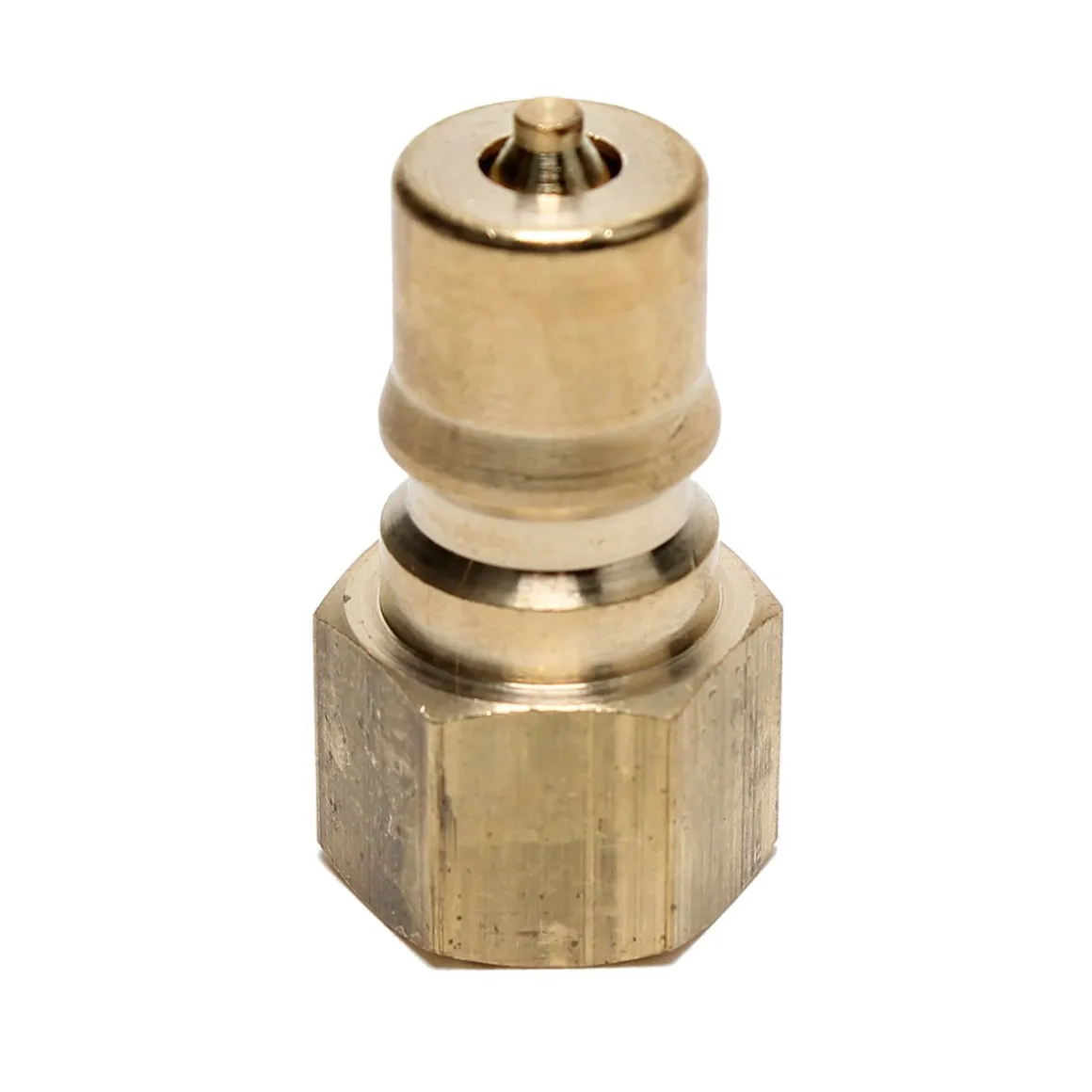 1/4" Brass Male Quick Disconnect Fitting (#A00104) For EDIC Carpet Extractor Tools & Hoses