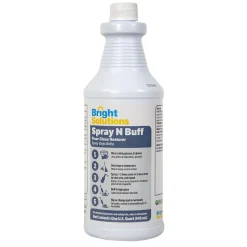 Bright Solutions® 'Spray N Buff' Floor Gloss Restorer (32 oz Spray Bottles) - Case of 12