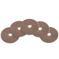 24" Champagne Soft High Speed Floor Polishing Pads - Case of 5
