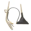 CleanFreak® 12" Adjustable Glide 2-Piece Carpet Extractor Wand for High Pressure & Heat w/ 1 Jet - #02 Orifice