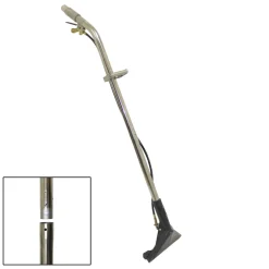 CleanFreak® 12" Adjustable Glide 2-Piece Carpet Extractor Wand for High Pressure & Heat w/ 1 Jet - #02 Orifice
