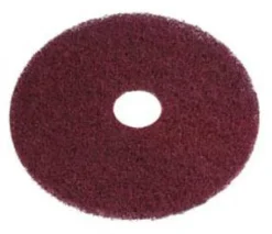 20" CleanFreak® 'Dominator' Burgundy High Performance Floor Wax Stripping Pads - Case of 5