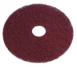 24" CleanFreak® 'Dominator' Burgundy High Performance Floor Stripping Pads - Case of 5