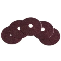24" CleanFreak® 'Dominator' Burgundy High Performance Floor Stripping Pads - Case of 5