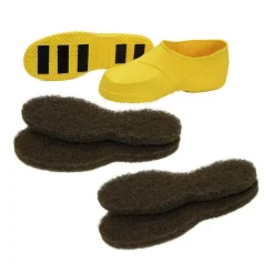 CleanFreak® Floor Stripping Protective Boots (S - XL Available) w/ 2 Pair of Replacement Soles