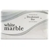 500 Count (1.5oz) White Marble Deodorant Bar Soap