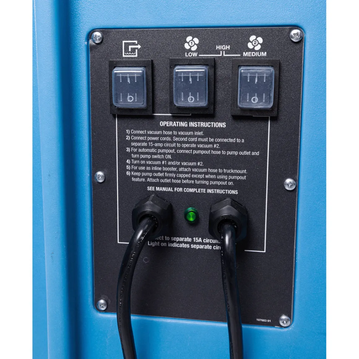 Dri-Eaz® HVE 3000 Portable Flood Pumper & High Volume Extractor