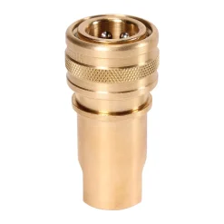 1/4" Female Brass Quick Disconnect Fitting w/ Female Pipe Thread for Carpet Extractor Tools & Hoses