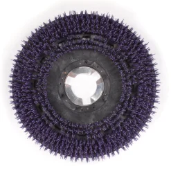 20" Floor Buffer Extra Heavy Duty Floor Stripping Brush w/ 46 Grit Impregnated Purple Nylon Bristles (18" Actual Diameter)
