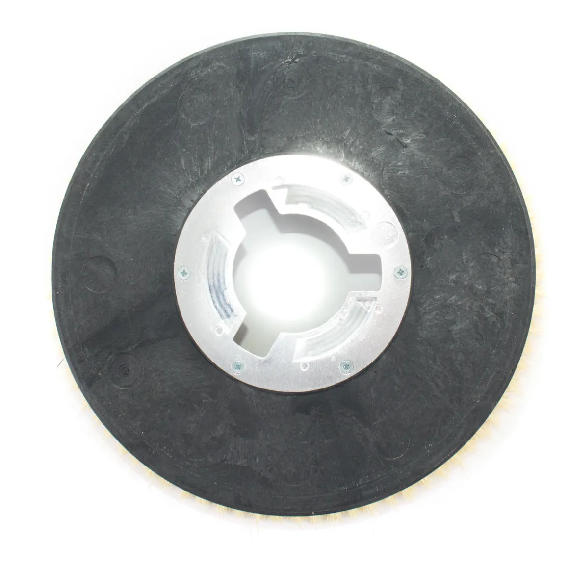 13" Floor Buffer Marble & Stone Floor Buffing & Polishing Brush w/ Tampico Bristles (11" Actual Diameter)