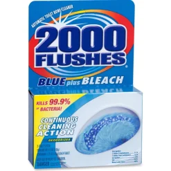 2000 Flushes® Continuous Toilet Bowl Cleaner (2 Tablets per Box) - 12 Boxes per Case