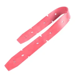 Front Slotted Squeegee Blade (Red Latex) for the Advantage 20 Auto Scrubber
