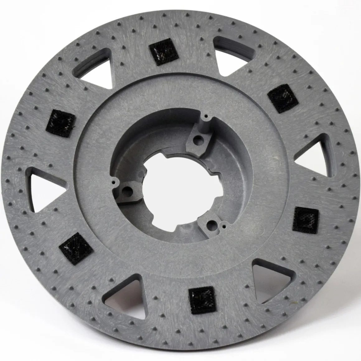 16" Gray Uniblock Pad Driver w/ Clutch Plate (#MP481100) for CleanFreak® 17" 225FP Floor Buffers