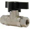 3/8” Heavy Duty Nickel-Plated Ball Valve w/ Female Pipe Thread (FPT) - 3,050 PSI Max