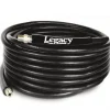 Legacy 3/8" x 100' Black 4,000 PSI Pressure Washer Hose w/ Male Pipe Thread Connectors