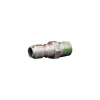 1/4" Legacy Zinc-Plated Steel Male Quick Connect Plug Coupler w/ Male Pipe Thread (MPT)