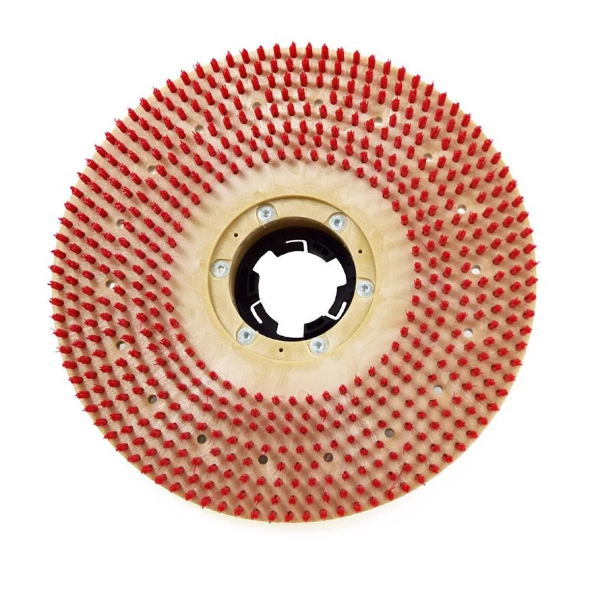 17" Malish Pad-Lok™ Bristle Style Pad Holder for Floor Buffers (16" Actual Diameter)