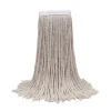 O'Cedar® Cotton #24 White Wet Mop w/ 5" Wide Band (Size: Large | Cut Ends) - Case of 12