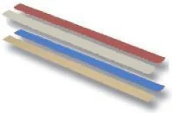 Polyurethane Rear Squeegee (#VF81237) for the Viper Fang 28T Floor Scrubber