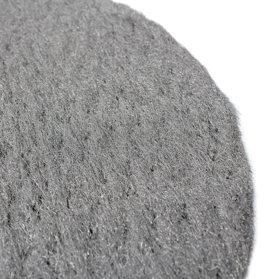 17" Pressed Steel Wool Floor Pads (#0000 - #3 Grades) - Case of 12