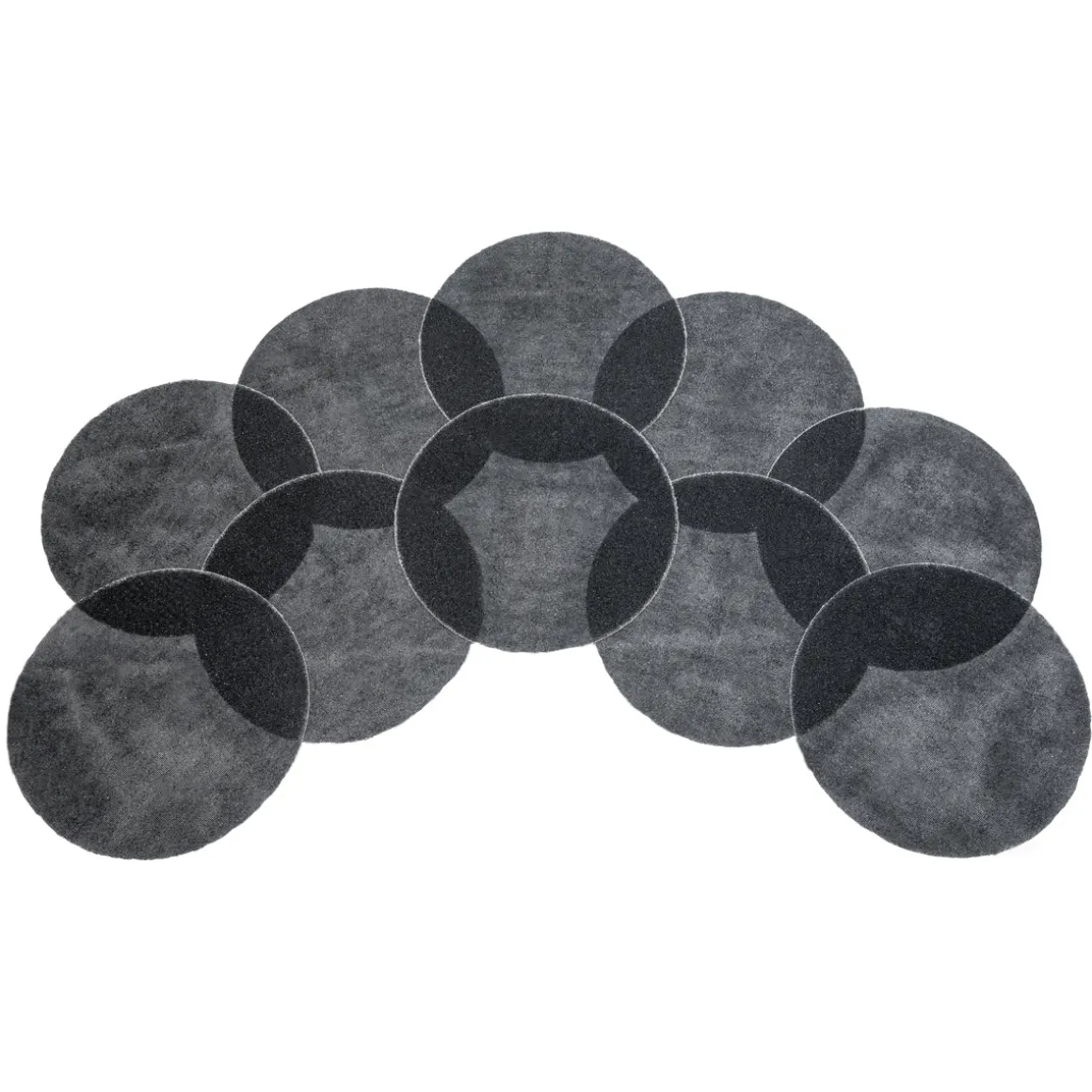 20" Round Floor Sanding Screens for Floor Buffers (60 - 150 Grit) - Case of 10
