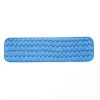Rubbermaid® Hygen™ 18" Blue Microfiber Wet Mop Pads w/ Blue Edging - Case of 12