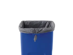 Rubbermaid® Universal 23 Gallon Square Blue Recycling Bins - Case of 3
