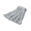 Rubbermaid® Web Foot® Synthetic Blend White Floor Finish Mop w/ 1" Headband (Size: Medium | Looped Ends)