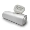 Sak-It™ 7 - 10 Gallon Clear High Density Coreless Trash Can Liners (20" x 22" | 6 Microns) - Case of 2000
