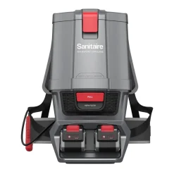 Sanitaire® Transport® Cordless Backpack Vacuum w/ 2 Batteries, Charger & Toolkit