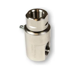 90° Super Swivel 5,000 PSI Hose Reel Swivel with 1/2" Connections