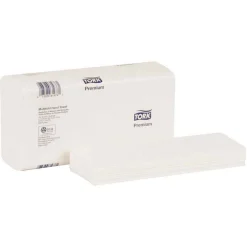 Tork® Premium White 3-Panel Multifold Hand Towels (9" x 9.5" | 250 Sheets per Pack) - Case of 12