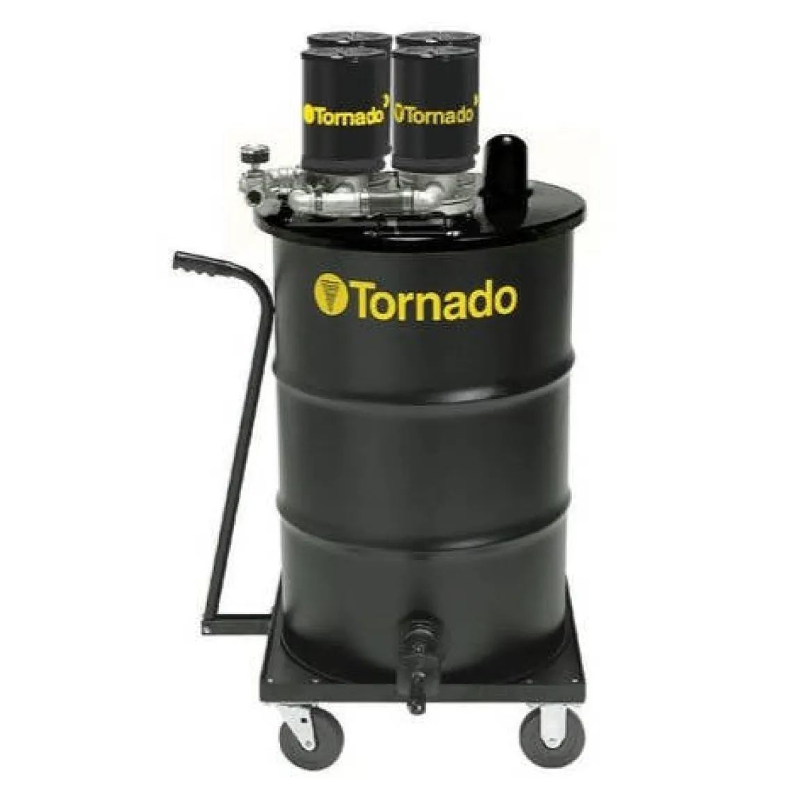 Tornado® Compressed Air Industrial Wet Recovery Vacuum for Oil & Sludge w/ 4 Internal Filters