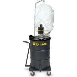 Tornado® Wet & Dry Single External Filter Vacuum - Air Powered