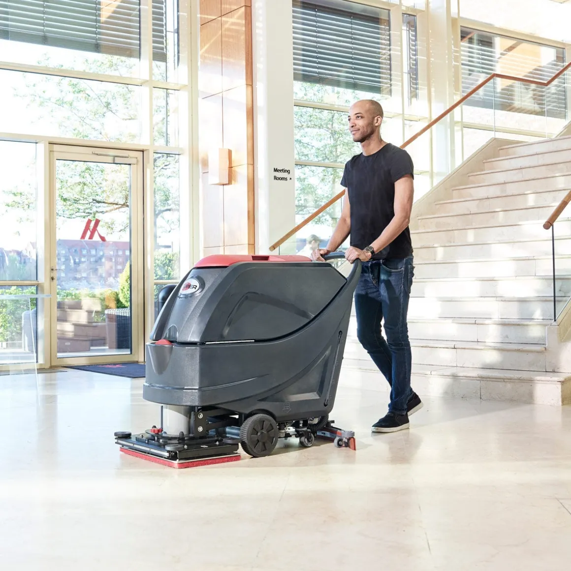 Viper AS5160TO™ Walk Behind Orbital Auto Floor Scrubber (14" x 20" Head) w/ Traction Drive