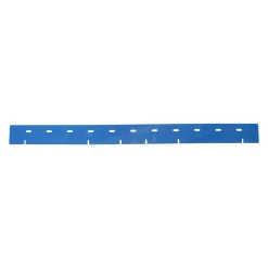 Viper Fang 18C & 20 Auto Scrubber Front Slotted Squeegee Blade (#VF82062) - Blue Polyurethane
