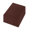 14" x 28" CleanFreak® 'Maroon X' Extreme Heavy-Duty Floor Stripping Pads - Case of 10