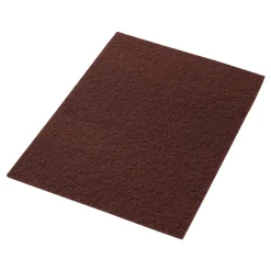 14" x 28" CleanFreak® 'Maroon X' Extreme Heavy-Duty Floor Stripping Pads - Case of 10