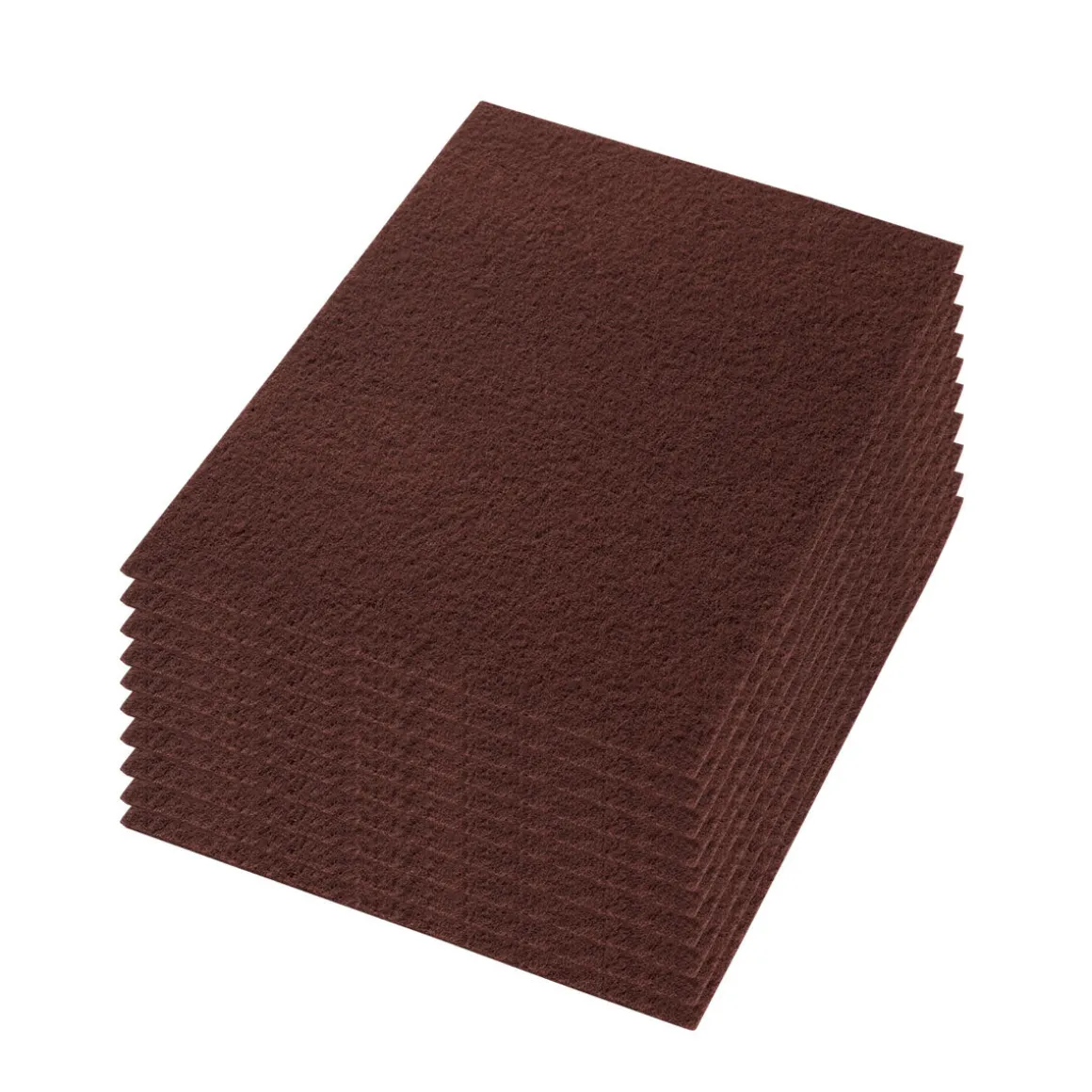 14" x 24" CleanFreak® 'Maroon X' Extreme Heavy-Duty Floor Stripping Pads - Case of 10