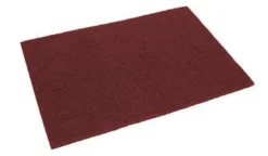 14" x 20" Maroon Eco-Prep 'EPP' Chemical Free Floor Finish Removal Pads - Case of 10