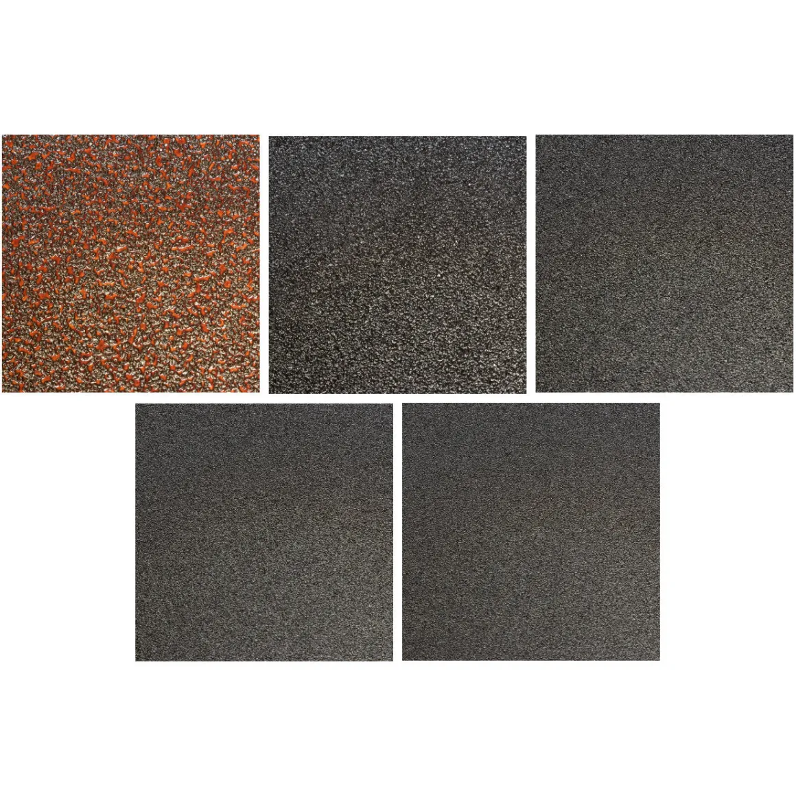 14" x 20" Square Scrub Pro Double-Sided Sandpaper Sheets (24 - 100 Grit) - Case of 10