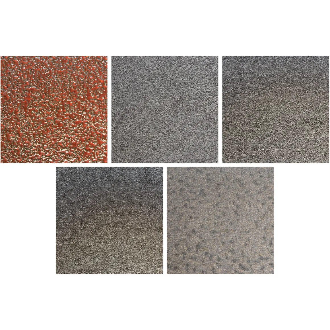 14" x 28" Square Scrub Standard Sandpaper (20 - 100 Grit) - Case of 20