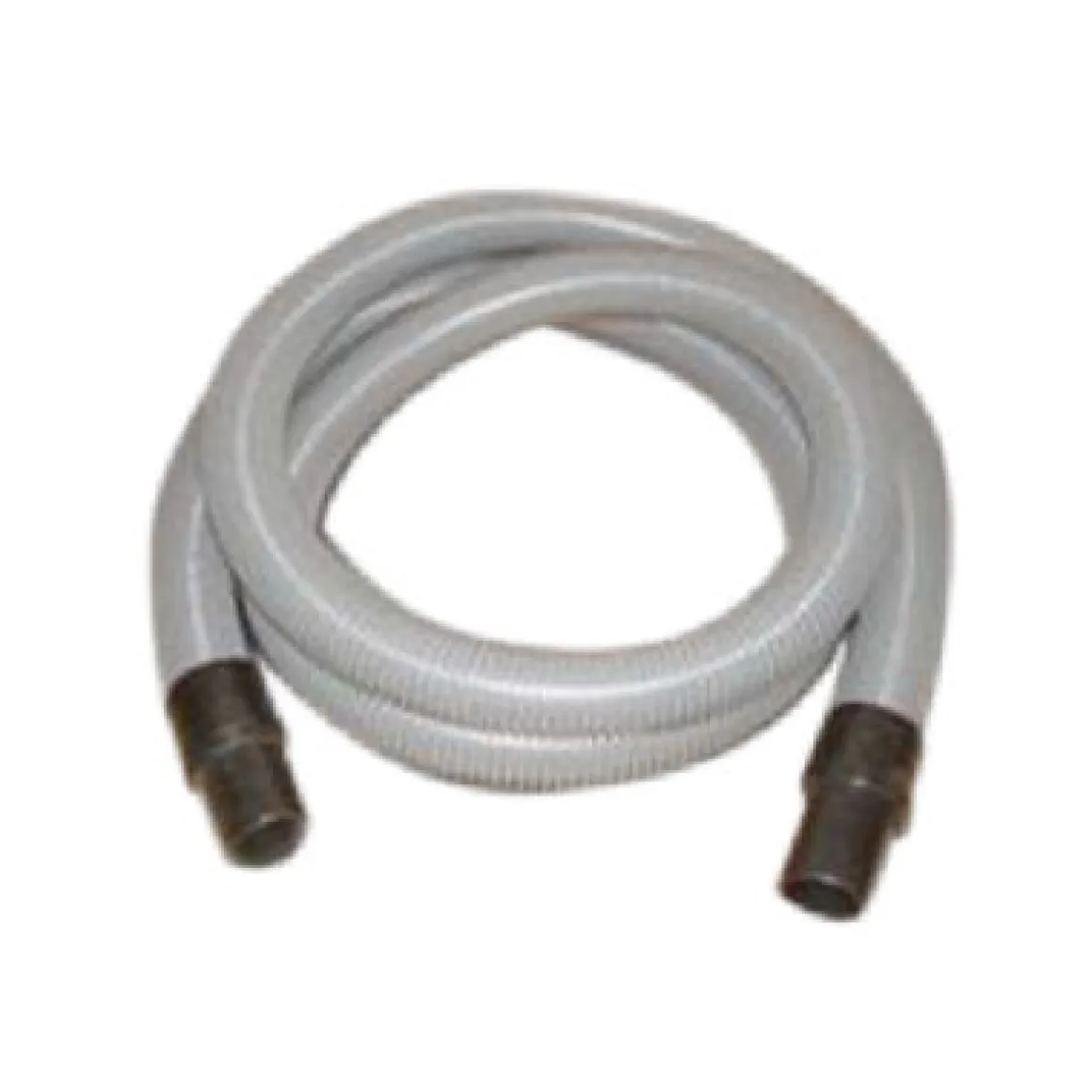 1.5" x 20' Universal Wet/Dry Vacuum Hose w/ Black Cuffs